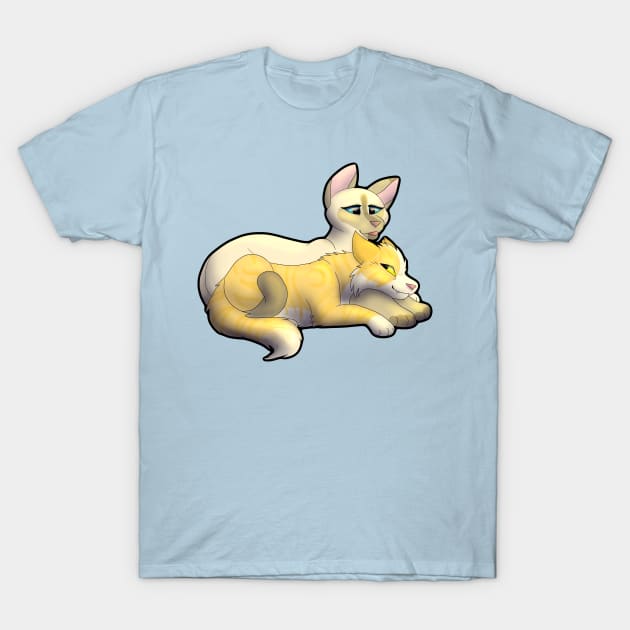 Eggshell x Foxtooth T-Shirt by TangletallonMeow